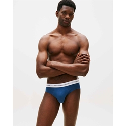 Pack 3 slips TOMMY JEANS UM0UM03875 0SC black/Blue/Sea - Imagen 2
