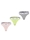 Pack 3 tangas Calvin Klein 000QD5209E WAB green/pink/grey - Imagen 1