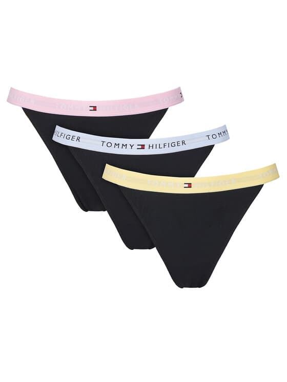 Pack 3 Tangas Calvin Klein Citronelia/Lilac/Classic Pink UW0UW06518 0R2 - Imagen 1