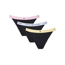 Pack 3 Tangas Calvin Klein Citronelia/Lilac/Classic Pink UW0UW06518 0R2 - Imagen 1
