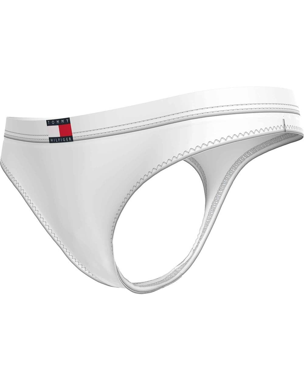 Pack 3 tangas Tommy Hilfiger UW0UW05641 05F white/black/grey - Imagen 2