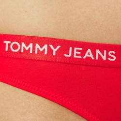 Pack 3 tangas Tommy Jeans UWOUW05008 0V2 hot heat/white/Mod Blue - Imagen 2