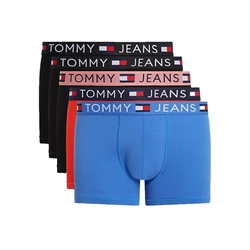 Pack 5 boxer Tommy Jeans UM0UM03254 0V1 blk/blk/ht heat/blue/blk - Imagen 1