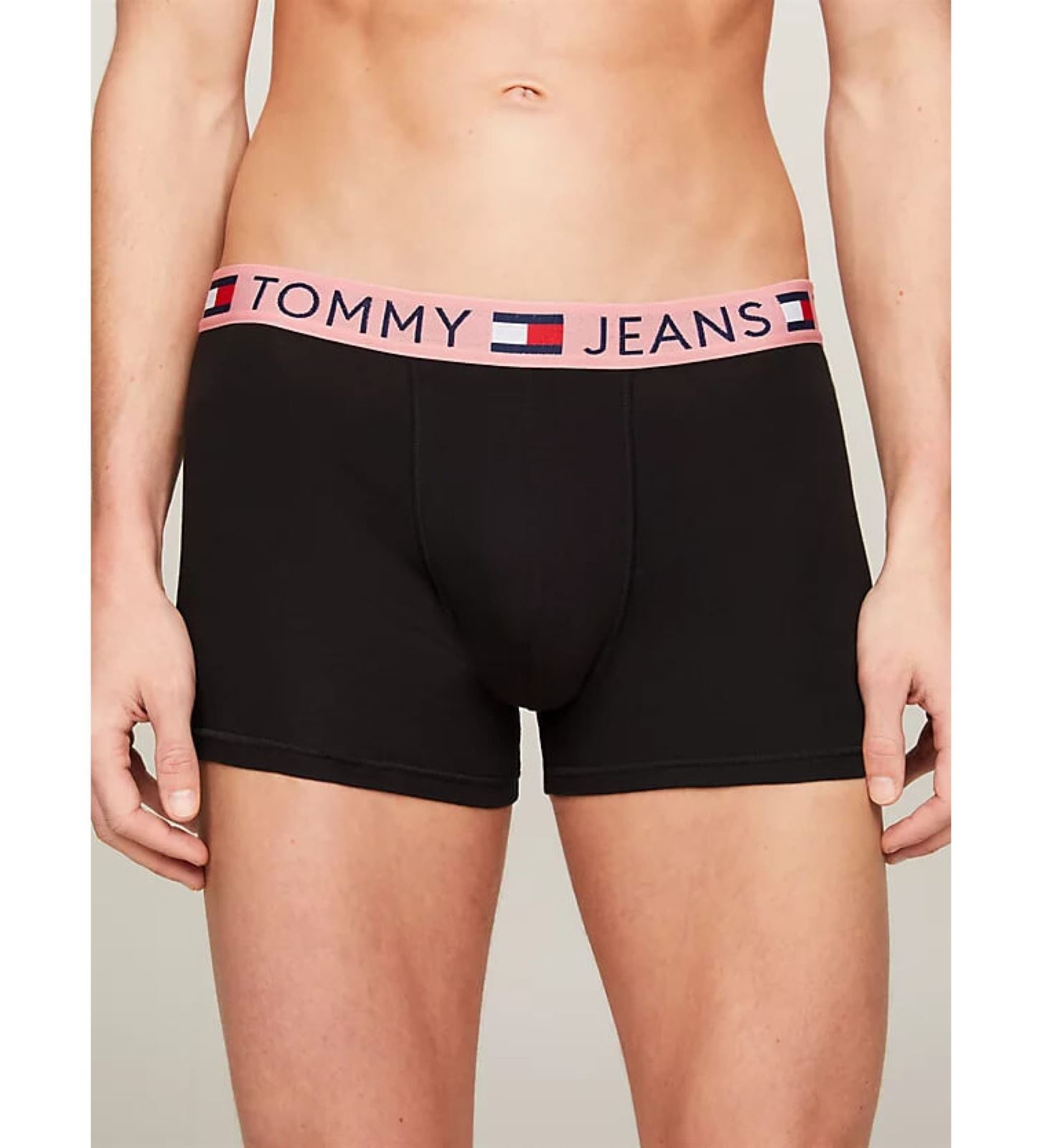 Pack 5 boxer Tommy Jeans UM0UM03254 0V1 blk/blk/ht heat/blue/blk - Imagen 3