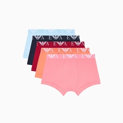 Pack 5 Calzoncillos Emporio Armani Scooter Multicolor EM003793 AF19898 M5081 - Imagen 1
