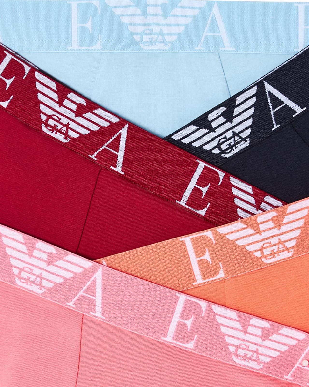 Pack 5 Calzoncillos Emporio Armani Scooter Multicolor EM003793 AF19898 M5081 - Imagen 4