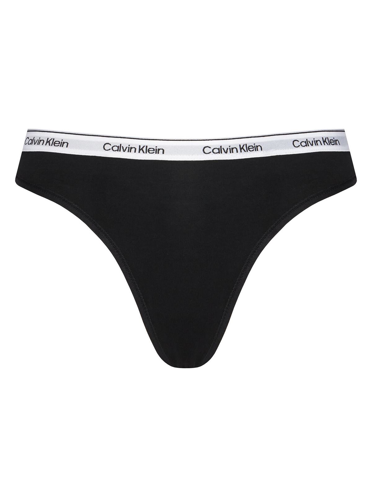 Pack 5 tangas Calvin Klein LV00QD5221 3IX black/black/snow heather - Imagen 6