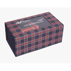 Pack Boxer calcetines Emporio Armani 112007 3F514 58436 scozzese/marine - Imagen 2