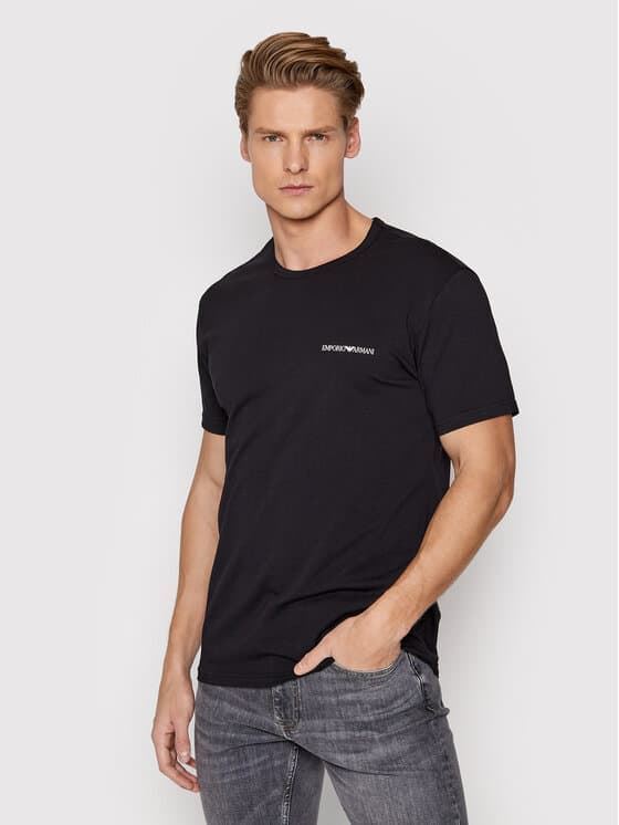 Pack camisetas Emporio Armani 111267 2R717 17020 negro/negro - Imagen 1