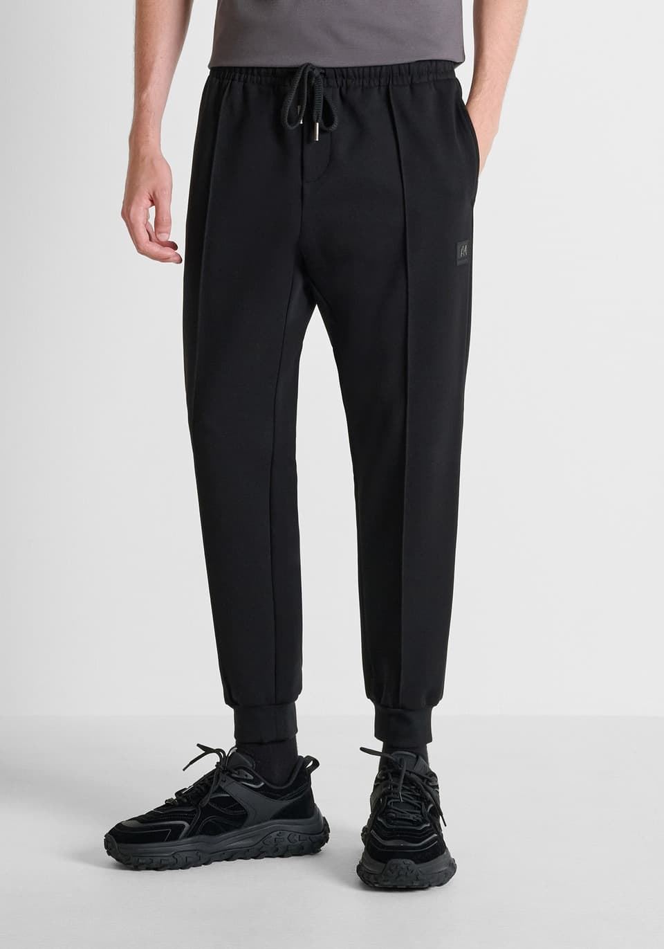 Pantalón Antony Morato Trousers Carrot Fit Black MMFP00433 FA150168 9000 - Imagen 1
