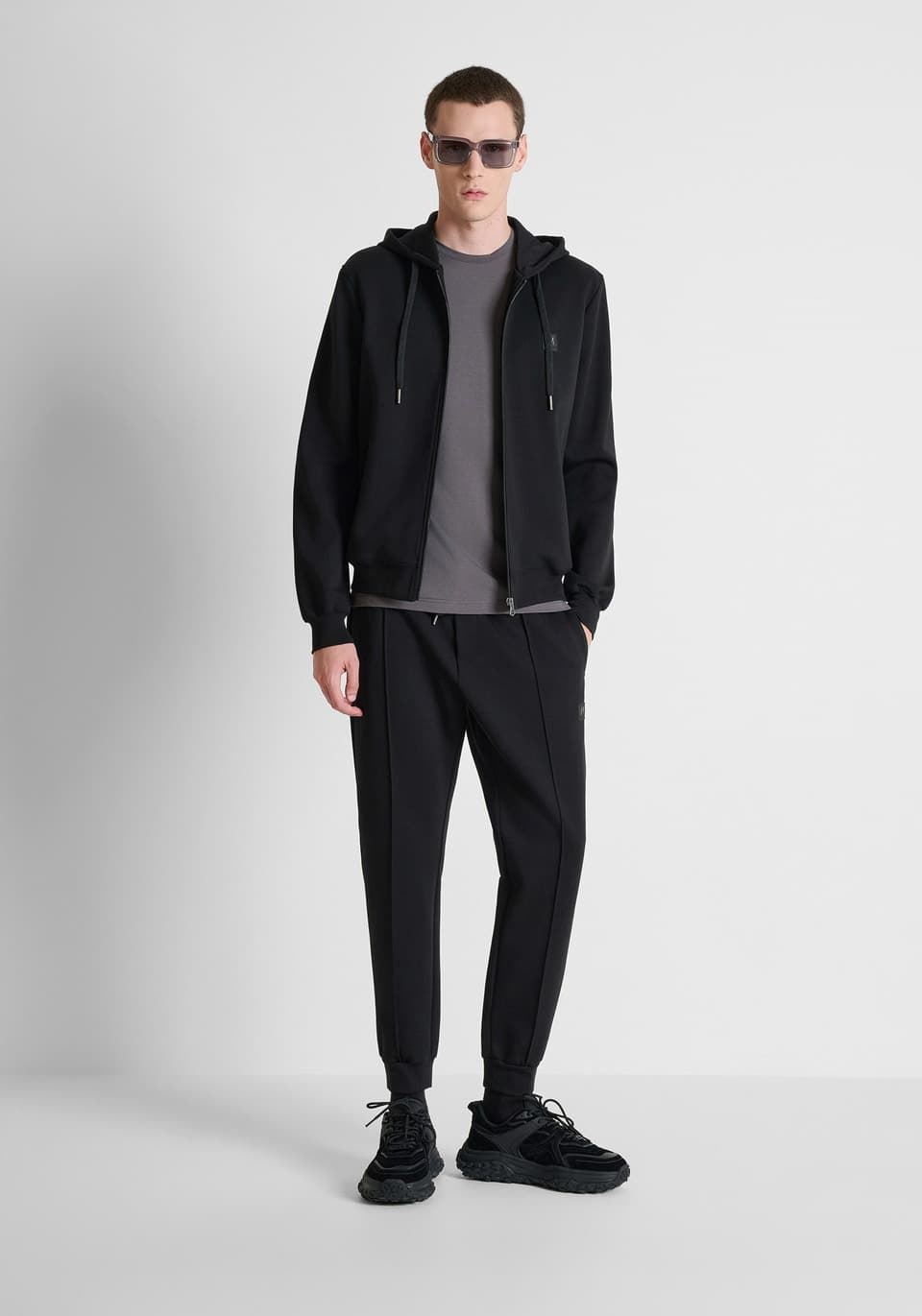 Pantalón Antony Morato Trousers Carrot Fit Black MMFP00433 FA150168 9000 - Imagen 4