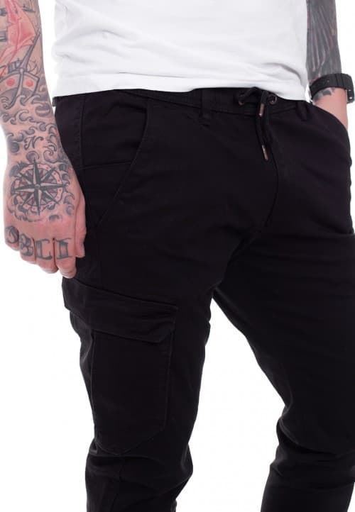 Pantalon cargo Reell Reflex rib cargo black - Imagen 4