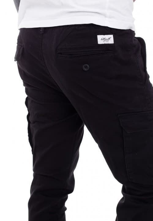 Pantalon cargo Reell Reflex rib cargo black - Imagen 6