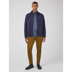 Pantalon chino Ben Sherman Signature Skinny streach bronze 0065089 090 - Imagen 1