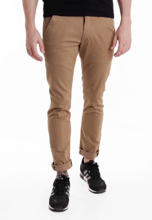 Pantalon chino Reell Flex Tapered Chino dark sand - Imagen 1