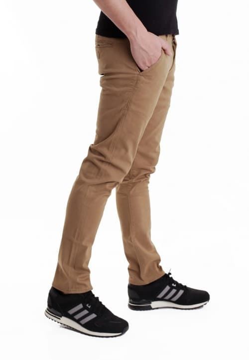 Pantalon chino Reell Flex Tapered Chino dark sand - Imagen 2