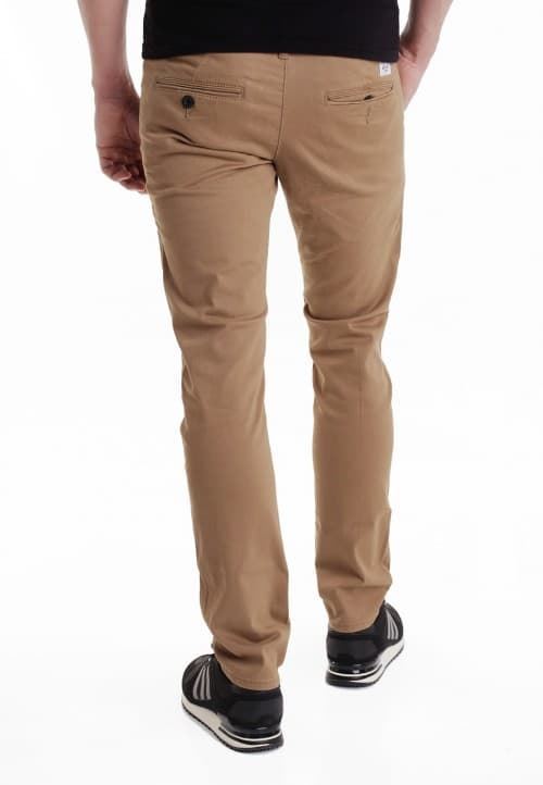 Pantalon chino Reell Flex Tapered Chino dark sand - Imagen 3