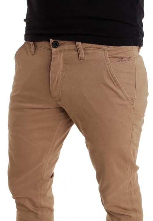 Pantalon chino Reell Flex Tapered Chino dark sand - Imagen 4