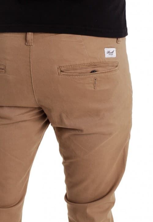 Pantalon chino Reell Flex Tapered Chino dark sand - Imagen 6