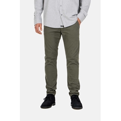 Pantalón chino Reell Flex Tapered Chino Olive RE3147 - Imagen 1