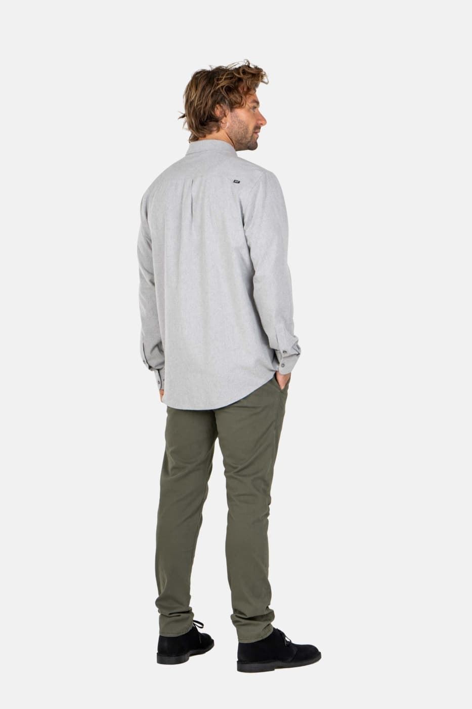 Pantalón chino Reell Flex Tapered Chino Olive RE3147 - Imagen 3
