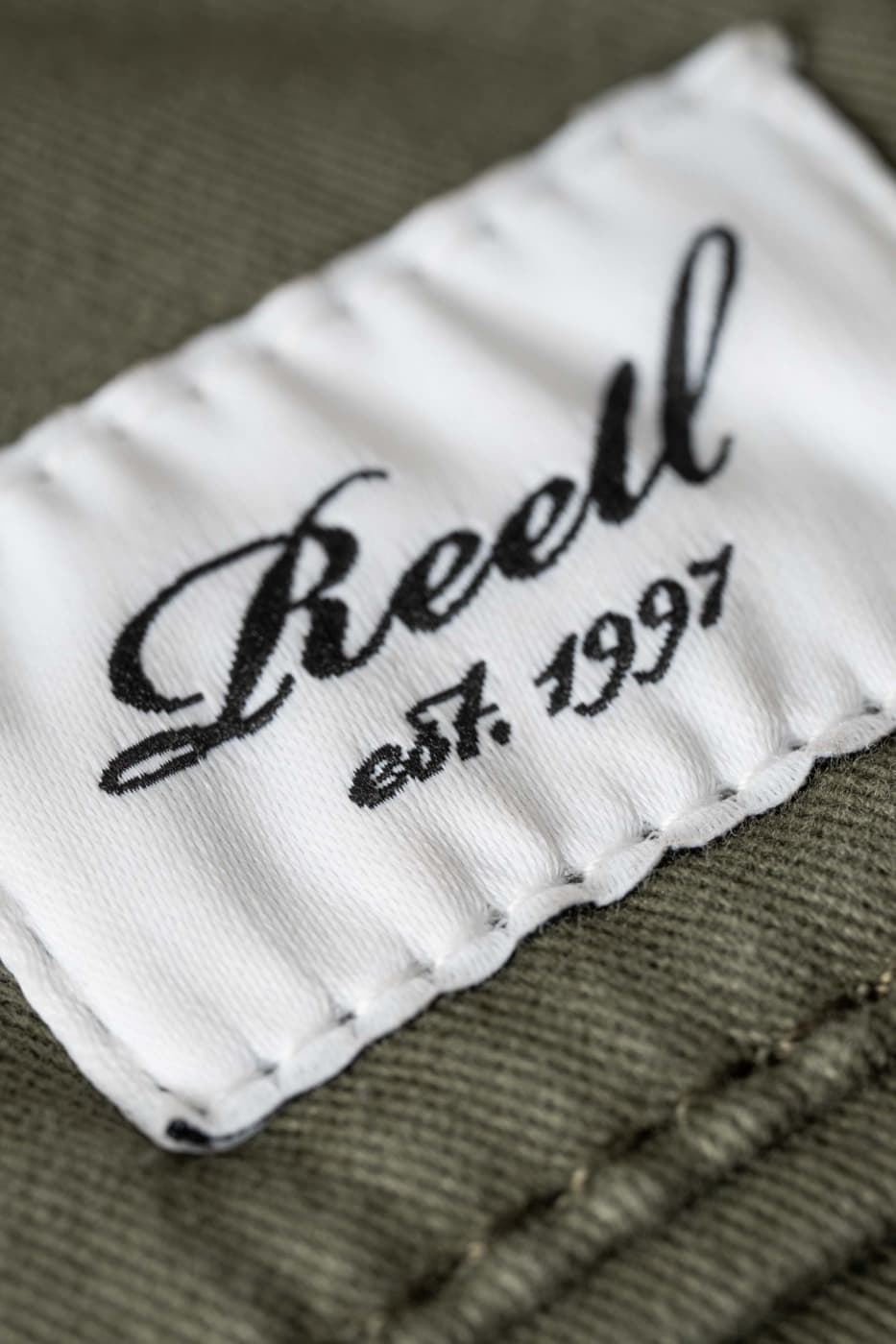 Pantalón chino Reell Flex Tapered Chino Olive RE3147 - Imagen 6