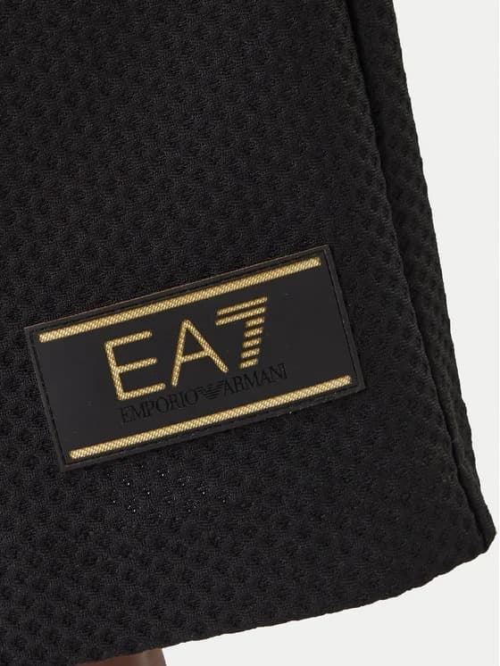 Pantalón corto EA7 Emporio Armani 7M001340 AF21099 UC001 BLACK - Imagen 3