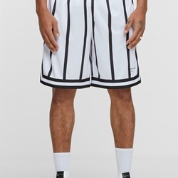 Pantalón corto Karl Kani 6013723 Mesh Short  white/black - Imagen 1