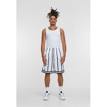 Pantalón corto Karl Kani 6013723 Mesh Short  white/black - Imagen 2