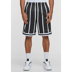 Pantalón corto Karl Kani 6013724 Mesh Short  black/white - Imagen 1