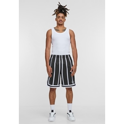 Pantalón corto Karl Kani 6013724 Mesh Short black/white - Imagen 2
