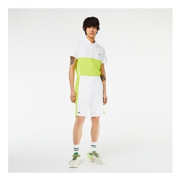 Pantalón corto Lacoste GH8368 00 UG5 blanco - Imagen 1
