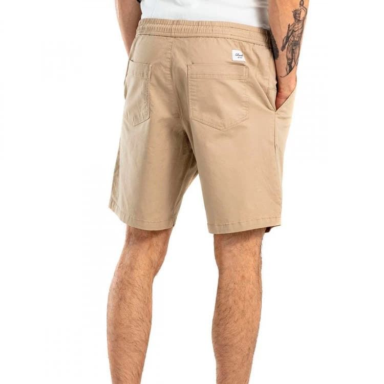 Pantalón corto Reell reflex Easy Short LW 2145 beige - Imagen 2