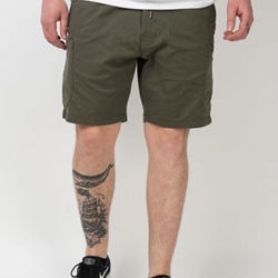 Pantalon corto REELL REFLEX LAZY SHORT OLIVE - Imagen 2