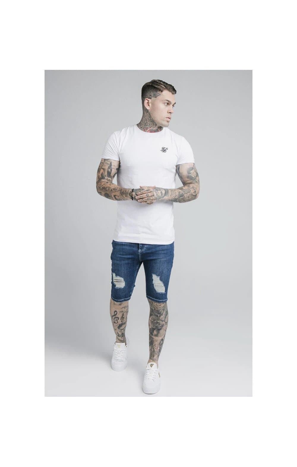 Pantalón corto SIKSILK SS-18088 Distressed Denim Shorts - Imagen 3