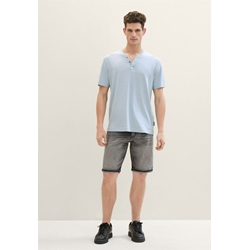 Pantalón corto Tom Tailor 1040174 10218 used light stone grey - Imagen 2