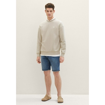 Pantalón corto Tom Tailor 1040175 10281 mid stone wash - Imagen 2