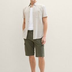 Pantalon corto Tom Tailor 1040226 34670 olive - Imagen 2