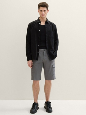 Pantalon corto Tom Tailor 1040226 34673 grey - Imagen 2