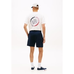Pantalón Corto Tommy Jeans Dark Blue Signature DM0DM23017 C1G - Imagen 1