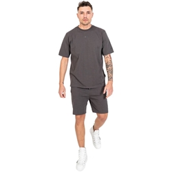 Pantalón corto WRONG FRIENDS WF1068 Asti Shorts Stone Grey - Imagen 2