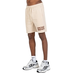 Pantalón corto WRONG FRIENDS WF1307 SANTIAGO SHORTS Sand - Imagen 1