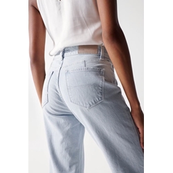 Pantalón cropped vaquero slim SALSA 21005615 851 light wash - Imagen 2