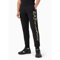 Pantalón EA7 Emporio Armani 7M000572 AF10377 MC004 black/gold - Imagen 1