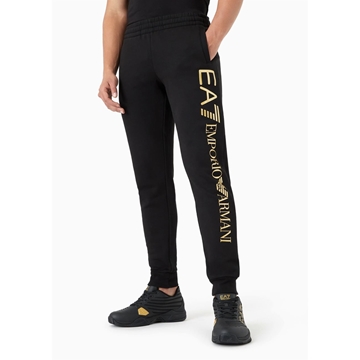 Pantalón EA7 Emporio Armani 7M000572 AF10377 MC004 black/gold - Imagen 1