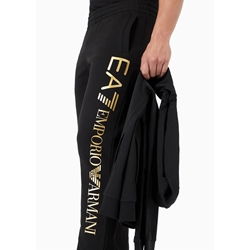 Pantalón EA7 Emporio Armani 7M000572 AF10377 MC004 black/gold - Imagen 2