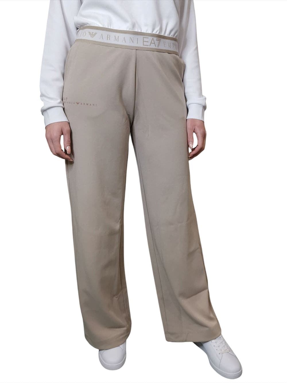 Pantalón EA7 Emporio Armani 7W000277 AF12501 U6155 cobblestone - Imagen 1