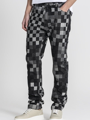 Pantalón Gianni Kavanagh Grey Squared Jeans GKM007920 - Imagen 2