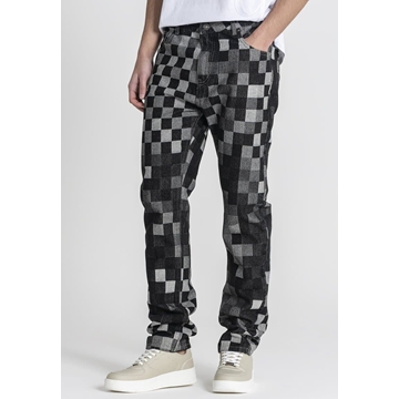 Pantalón Gianni Kavanagh Grey Squared Jeans GKM007920 - Imagen 2