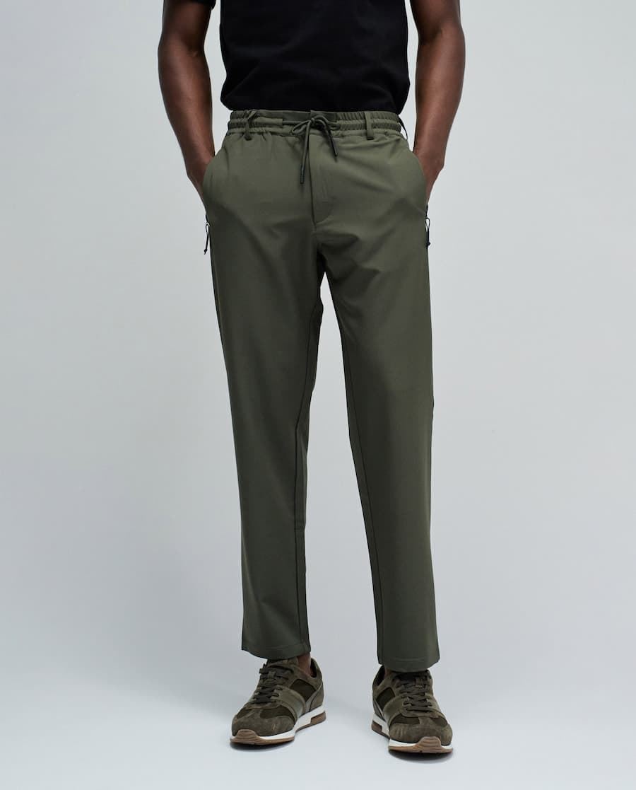Pantalon jogger SALSA 21011233 530 DARK GREEN - Imagen 2